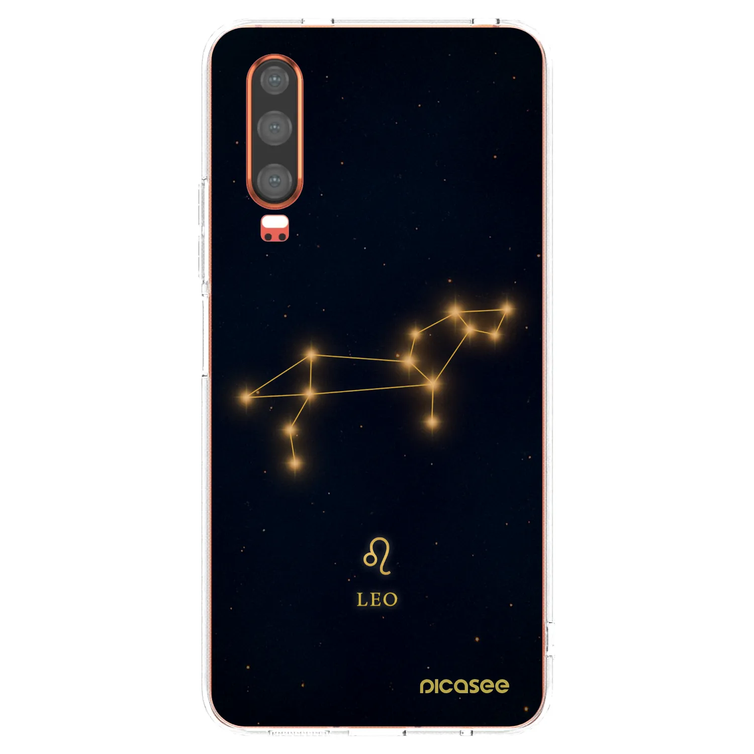 Picasee silikónový prehľadný obal pre Huawei P30 - LEO