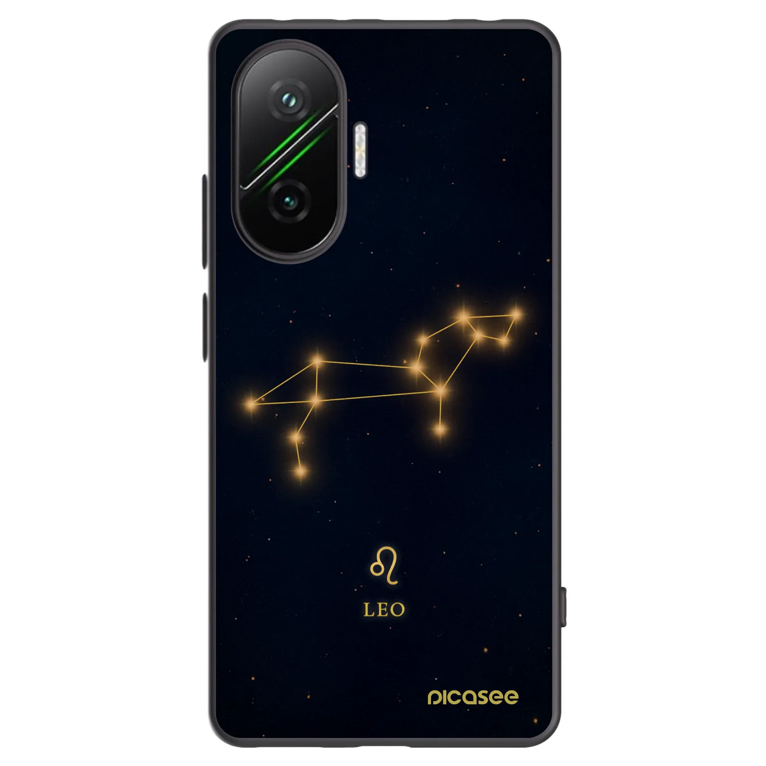 Silikónový čierny obal pre Xiaomi Poco F7 Pro 5G - LEO
