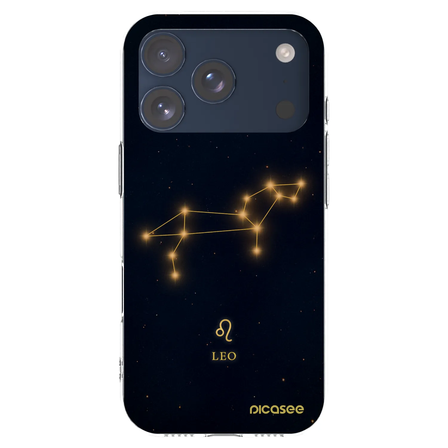 Picasee silikónový prehľadný obal pre Apple iPhone 17 Pro - LEO