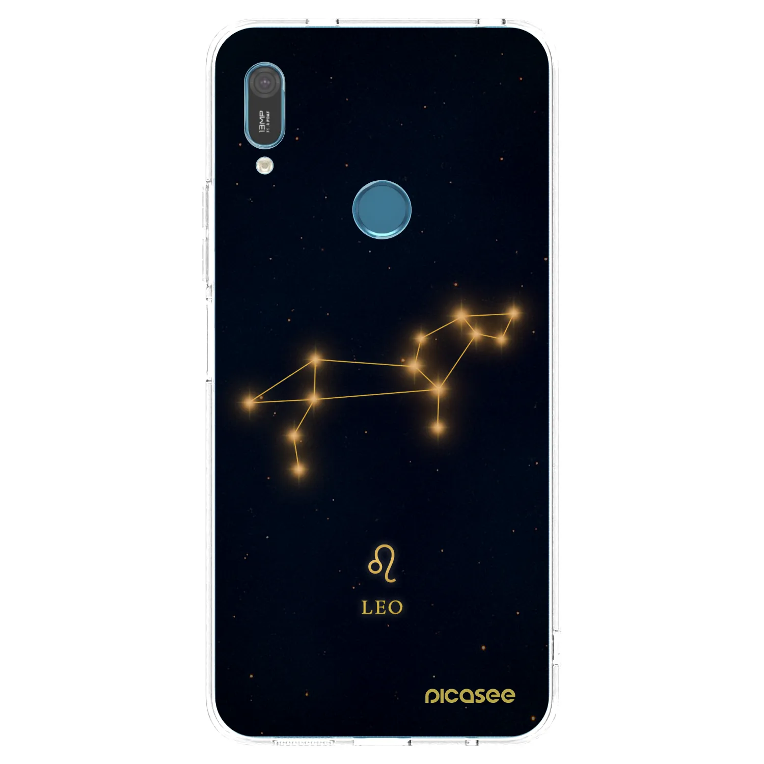 Picasee silikónový prehľadný obal pre Huawei Y6 2019 - LEO