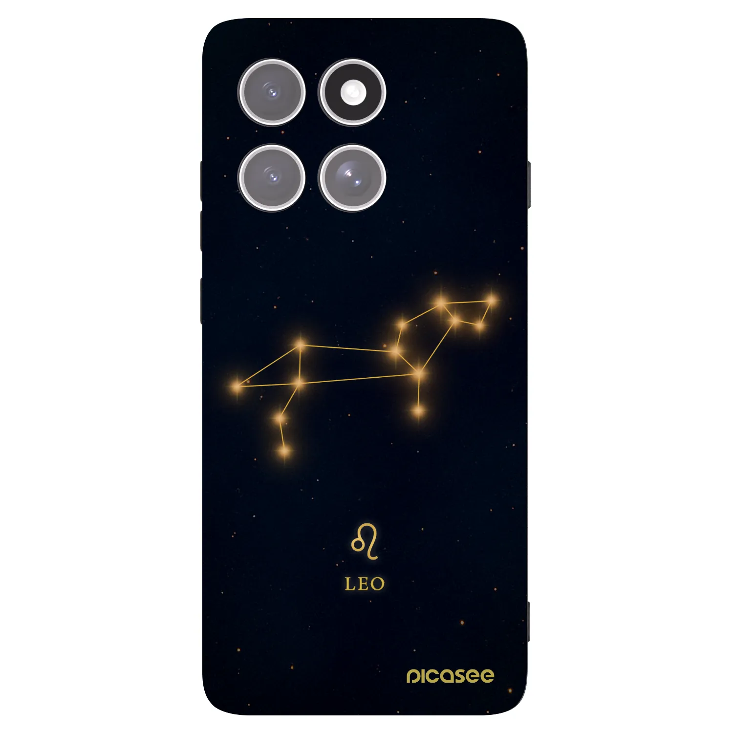 Picasee silikónový čierny obal pre Motorola Edge 60 Pro - LEO