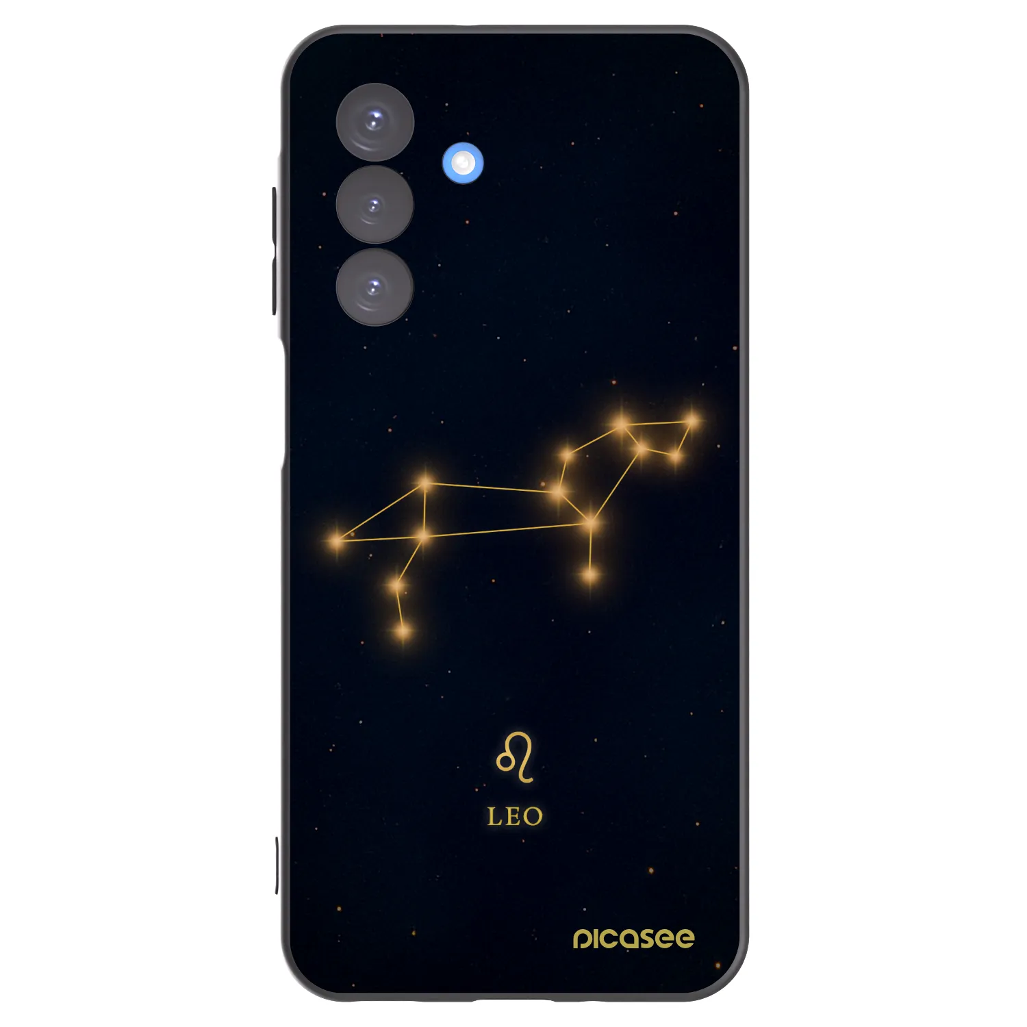Picasee silikónový čierny obal pre Samsung Galaxy A17 5G - LEO