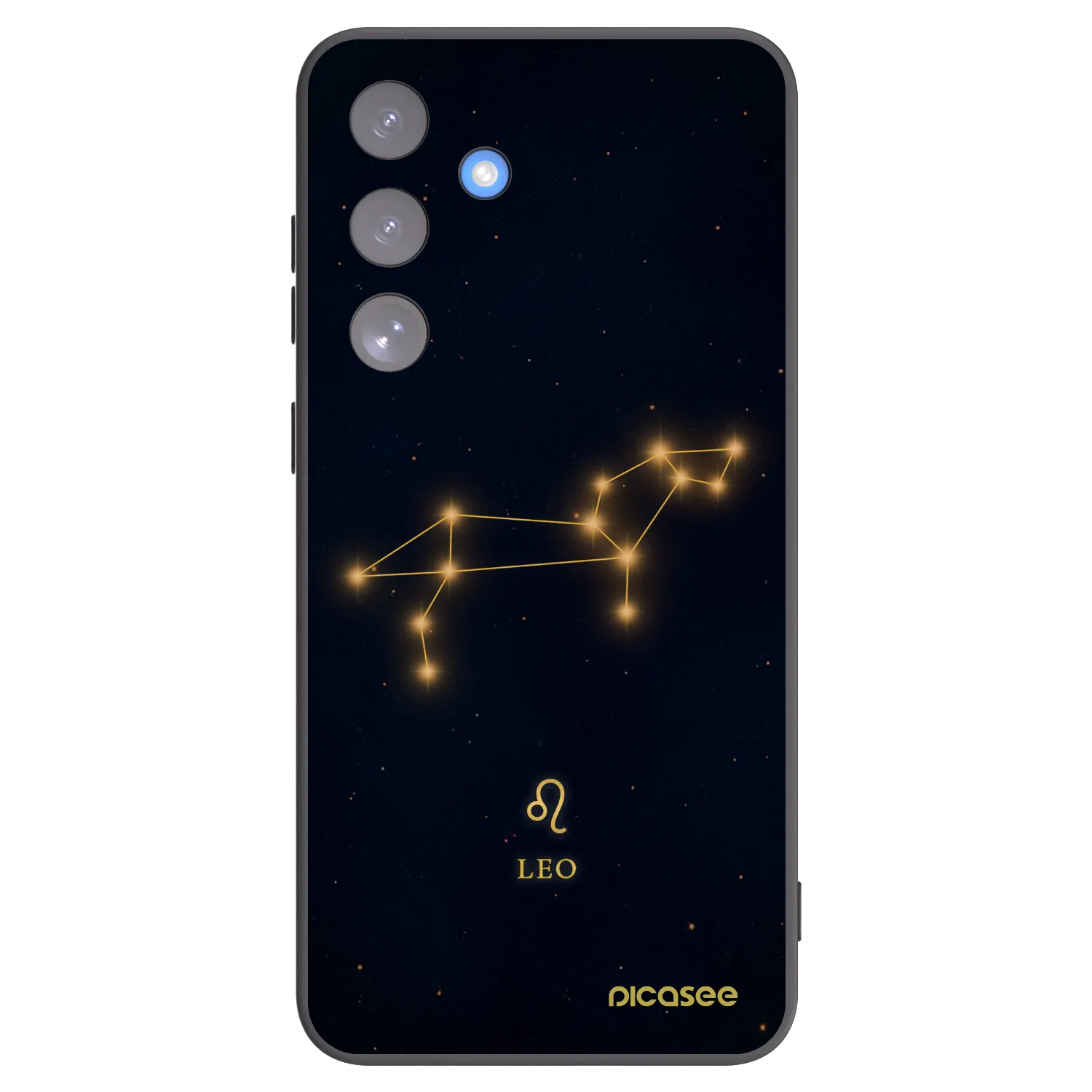 Picasee silikónový čierny obal pre Samsung Galaxy S25 FE 5G - LEO
