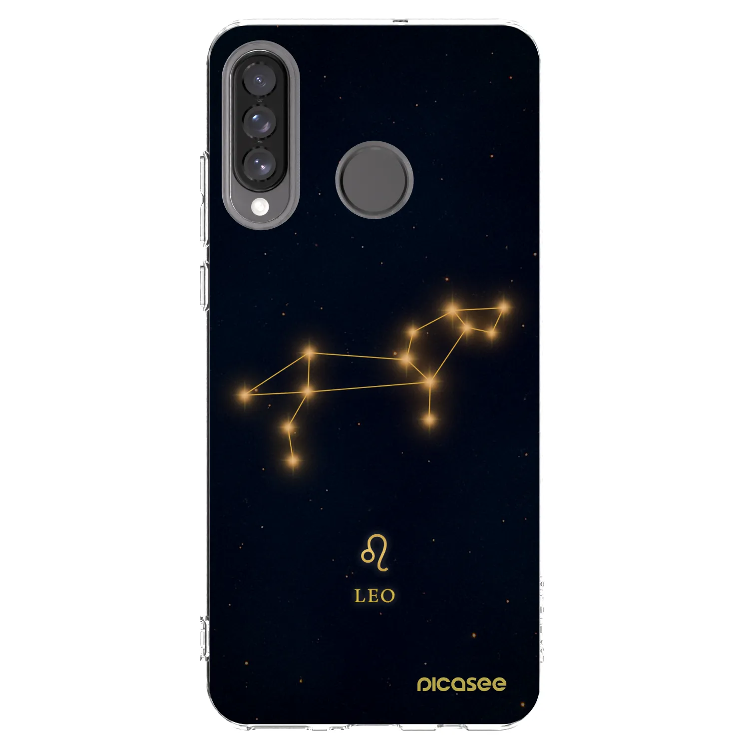 Picasee silikónový prehľadný obal pre Huawei P30 Lite - LEO