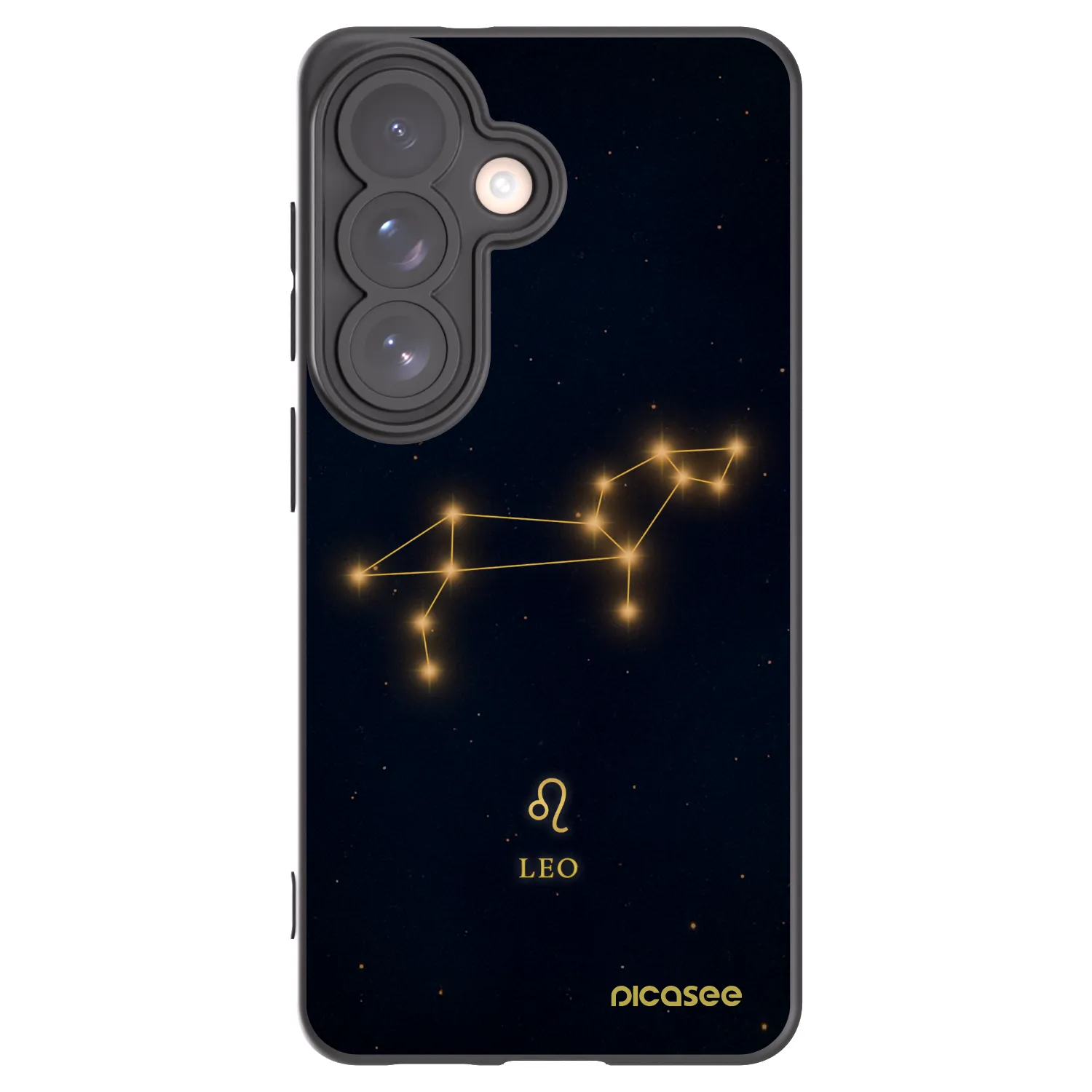 Picasee silikónový čierny obal pre Samsung Galaxy S26 - LEO