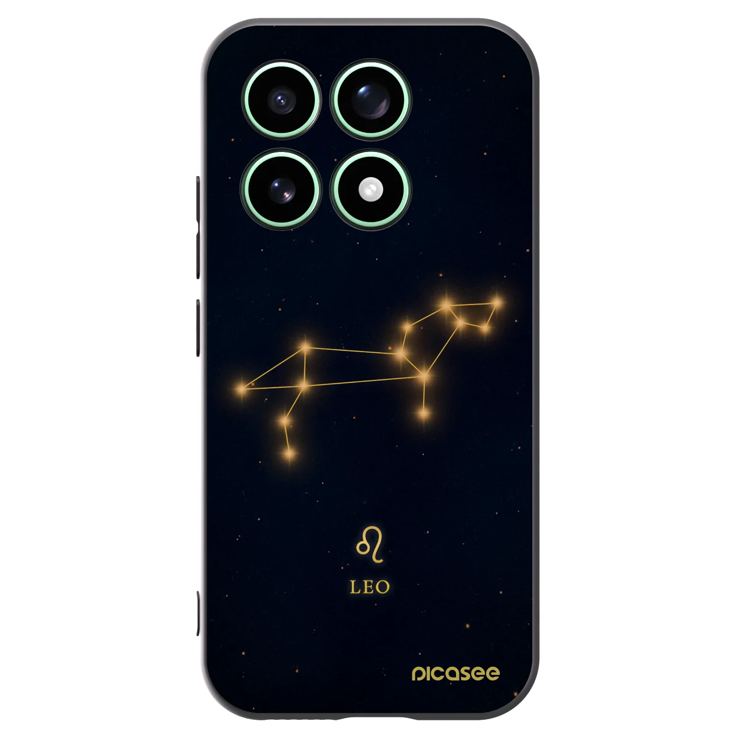Picasee silikónový čierny obal pre Xiaomi 17 - LEO