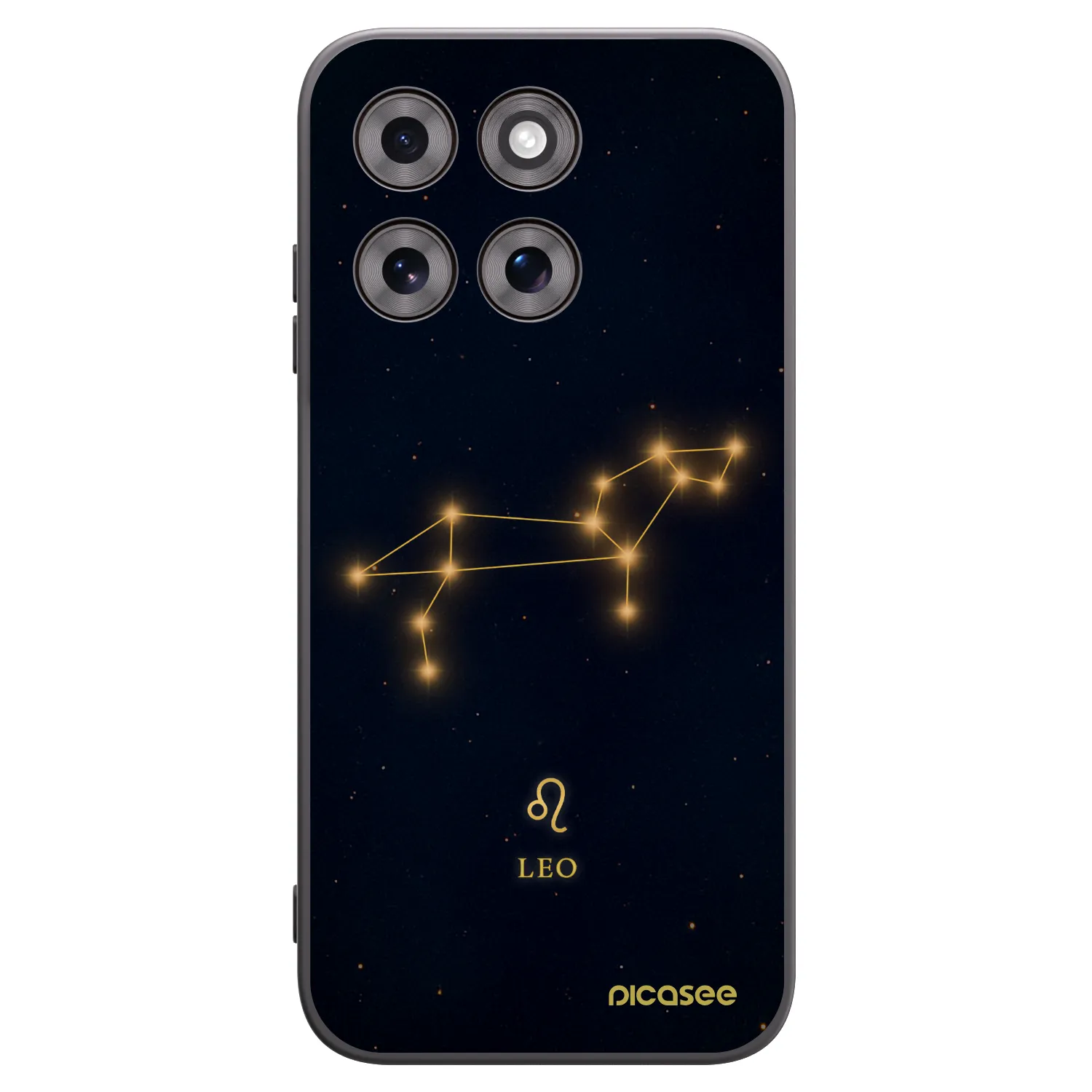 Picasee silikónový čierny obal pre Motorola Moto G77 - LEO