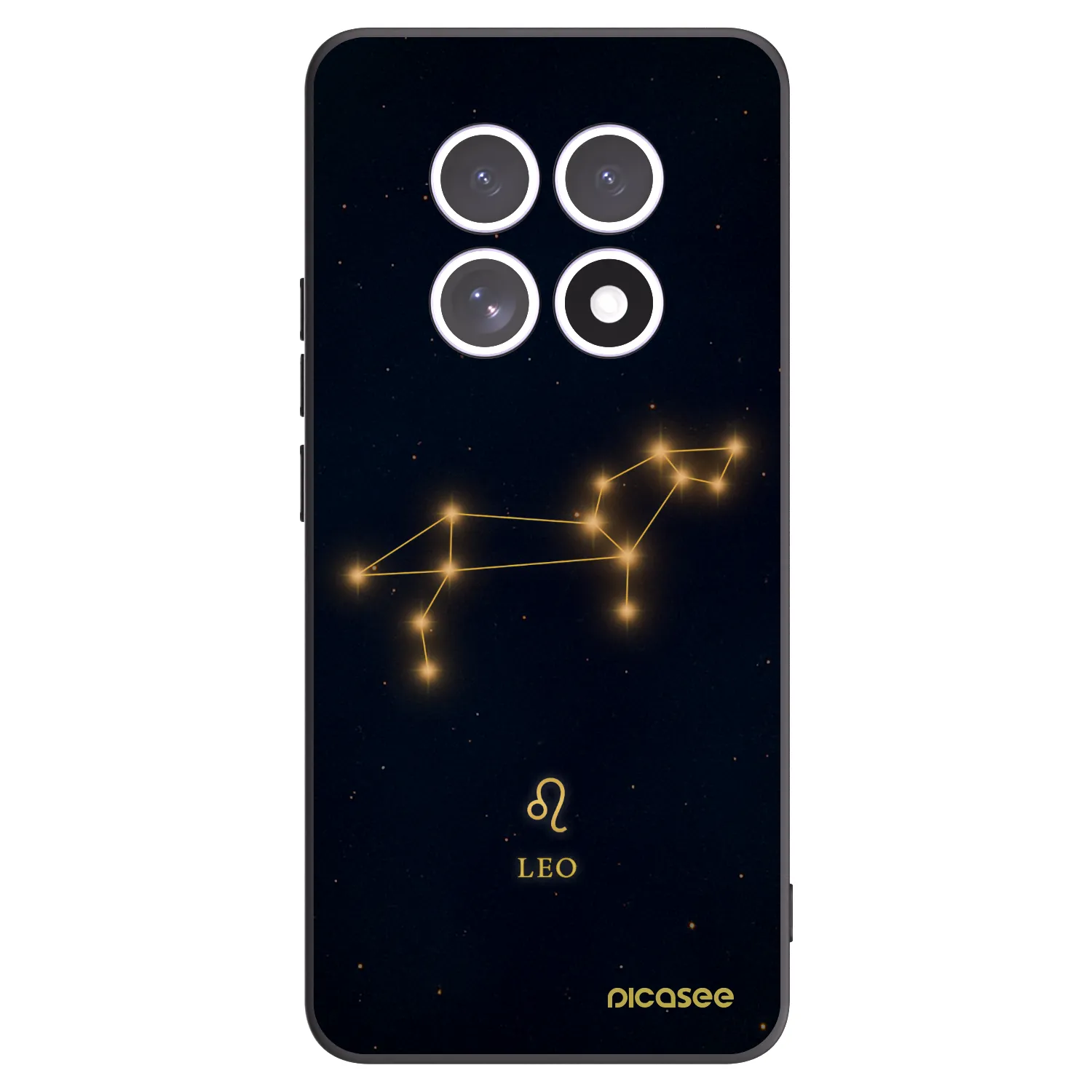Picasee silikónový čierny obal pre Xiaomi Redmi Note 15 5G - LEO