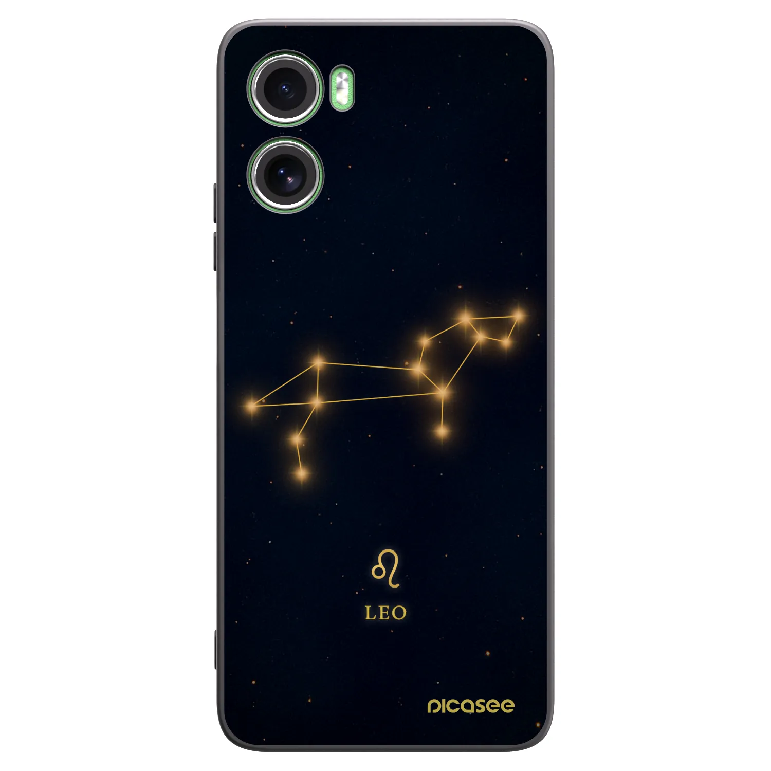 Picasee silikónový čierny obal pre Motorola Moto G06 - LEO