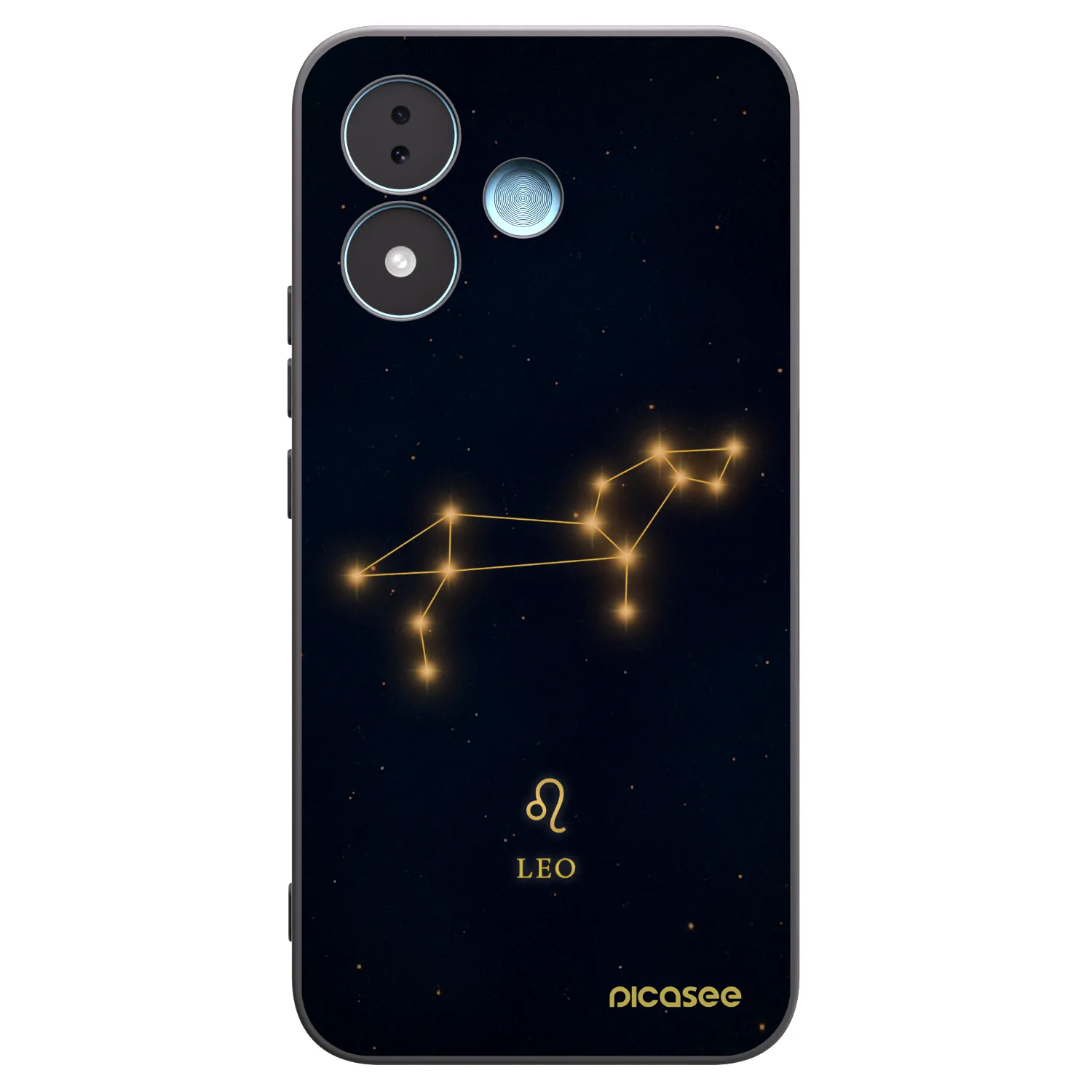 Picasee silikónový čierny obal pre Xiaomi Redmi Note 17 5G - LEO