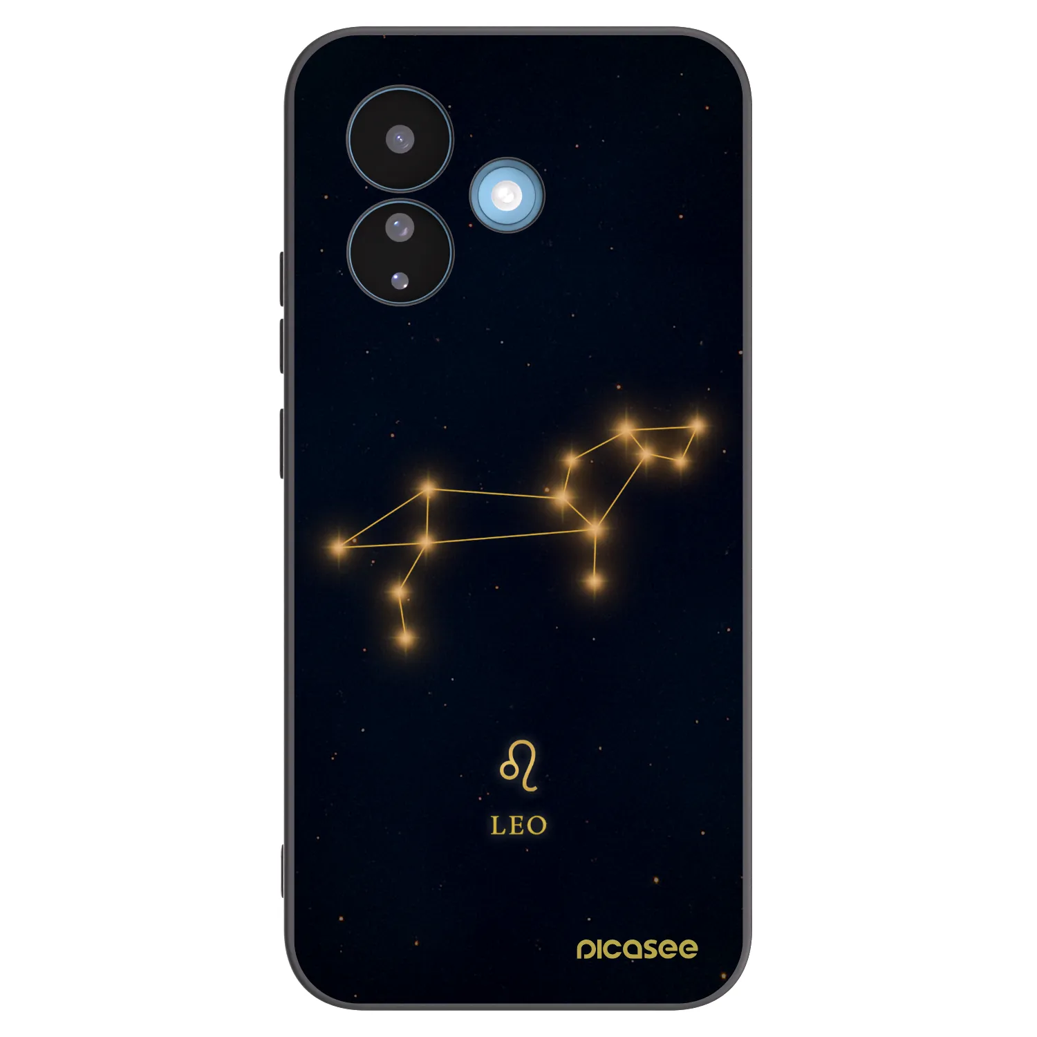 Picasee silikónový čierny obal pre Xiaomi Redmi Note 17 Pro 5G - LEO