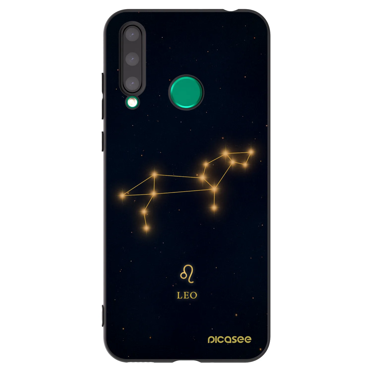 Picasee silikónový čierny obal pre Honor 20 Lite - LEO