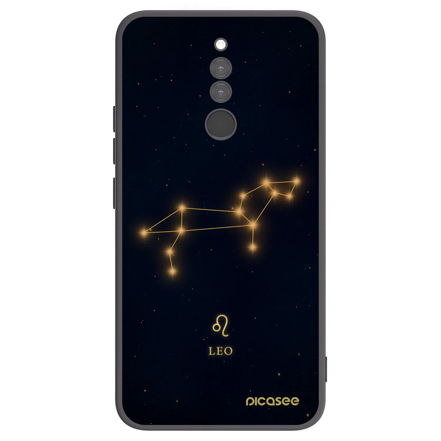 Picasee silikónový čierny obal pre Xiaomi Redmi 8 - LEO