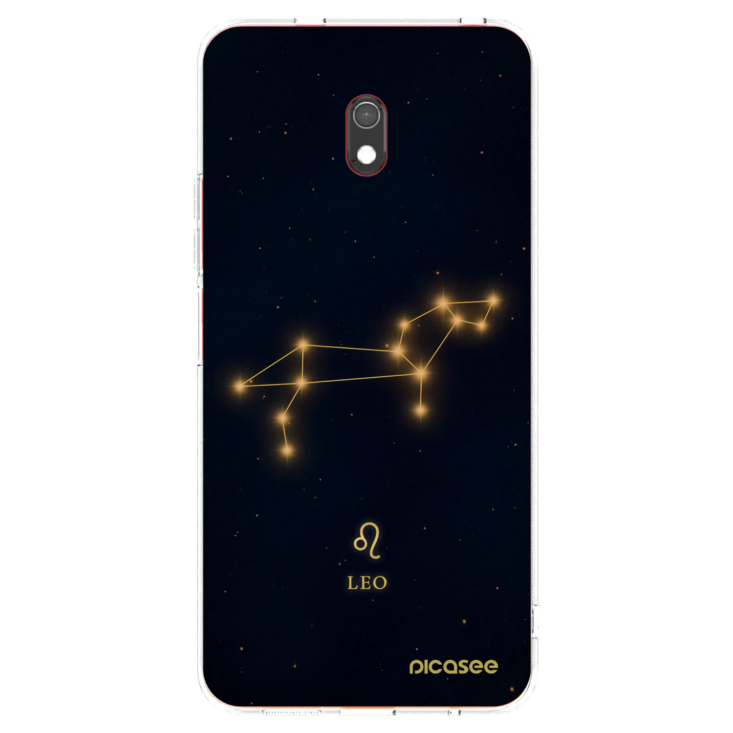 Picasee silikónový prehľadný obal pre Xiaomi Redmi 8A - LEO
