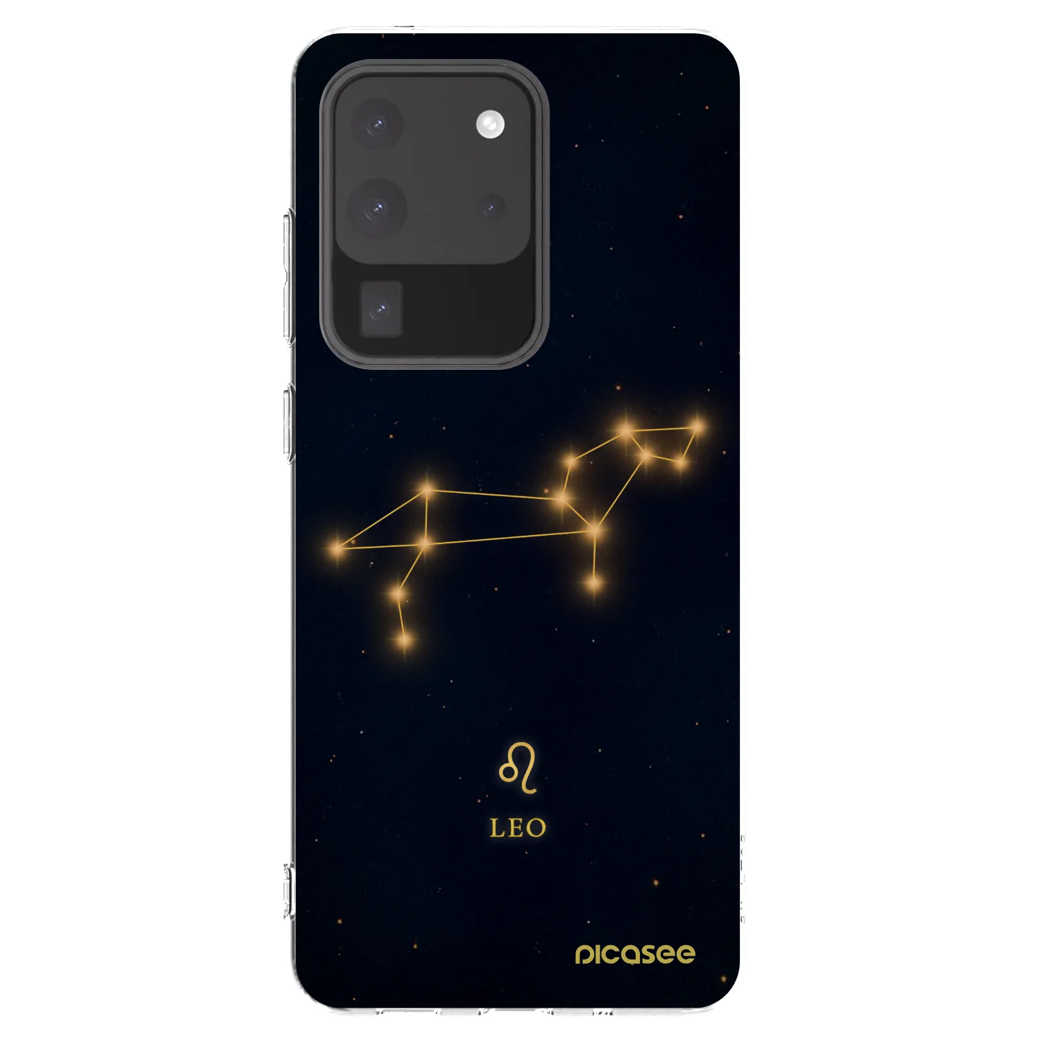Picasee silikónový prehľadný obal pre Samsung Galaxy S20 Ultra 5G G988F - LEO