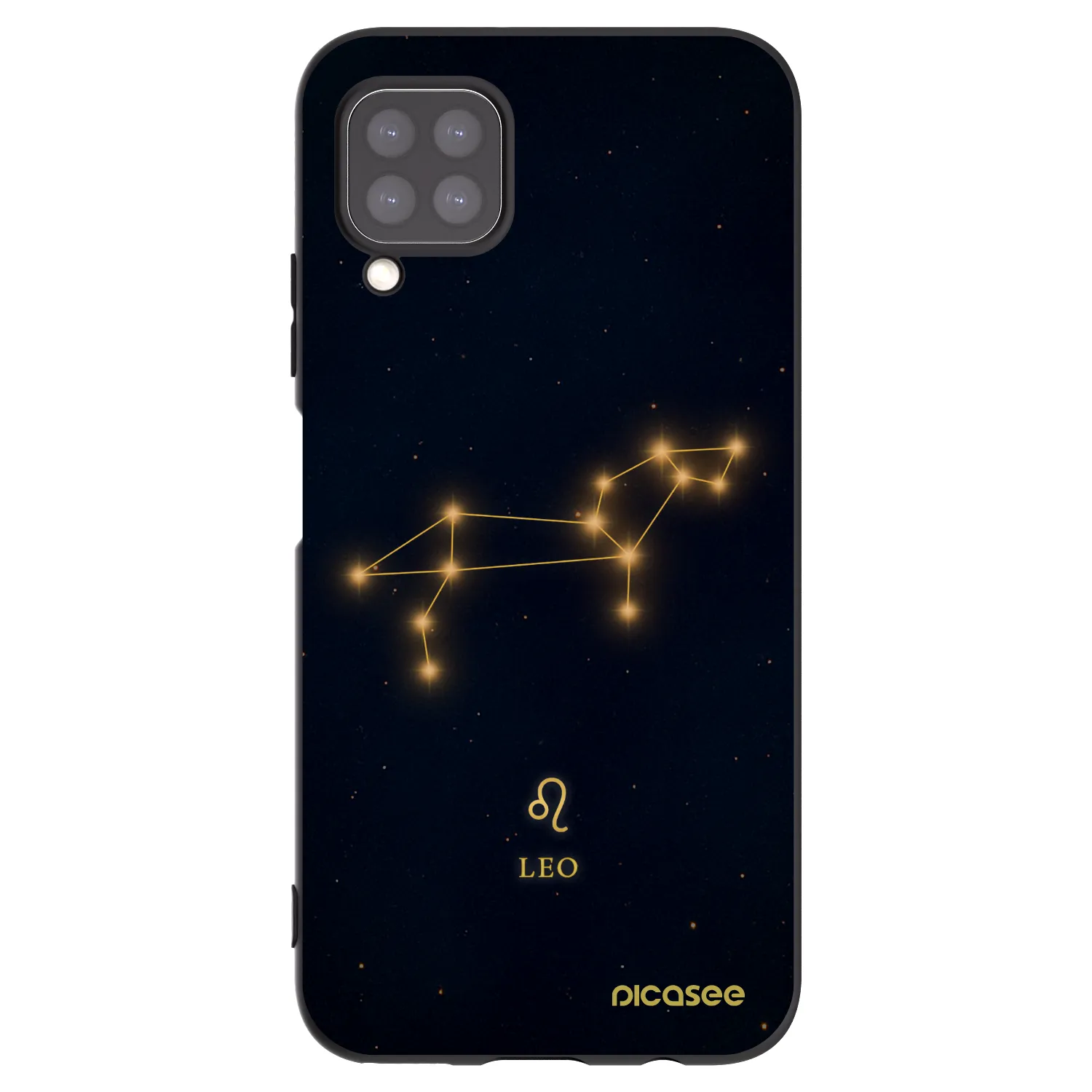 Picasee silikónový čierny obal pre Huawei P40 Lite - LEO