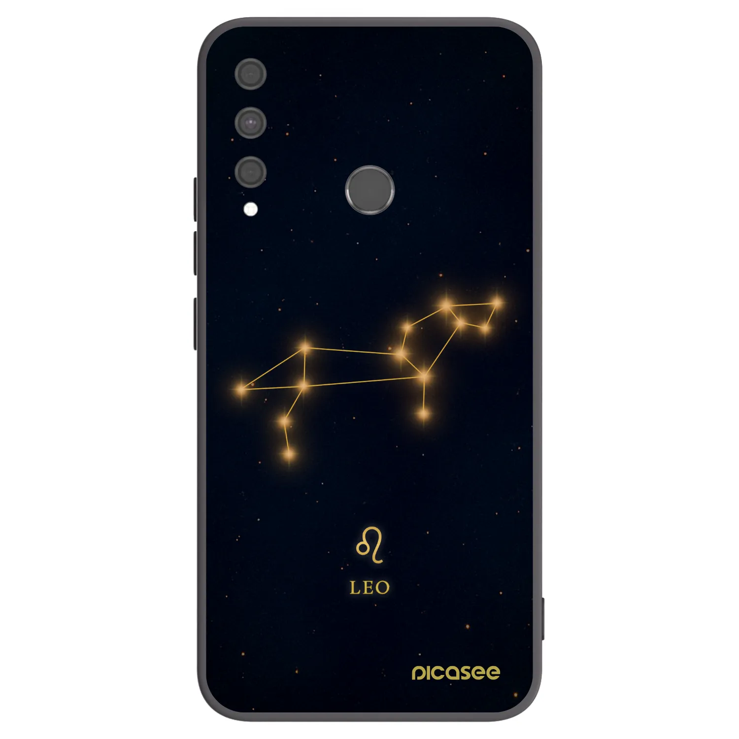 Picasee silikónový čierny obal pre Huawei P40 Lite E - LEO