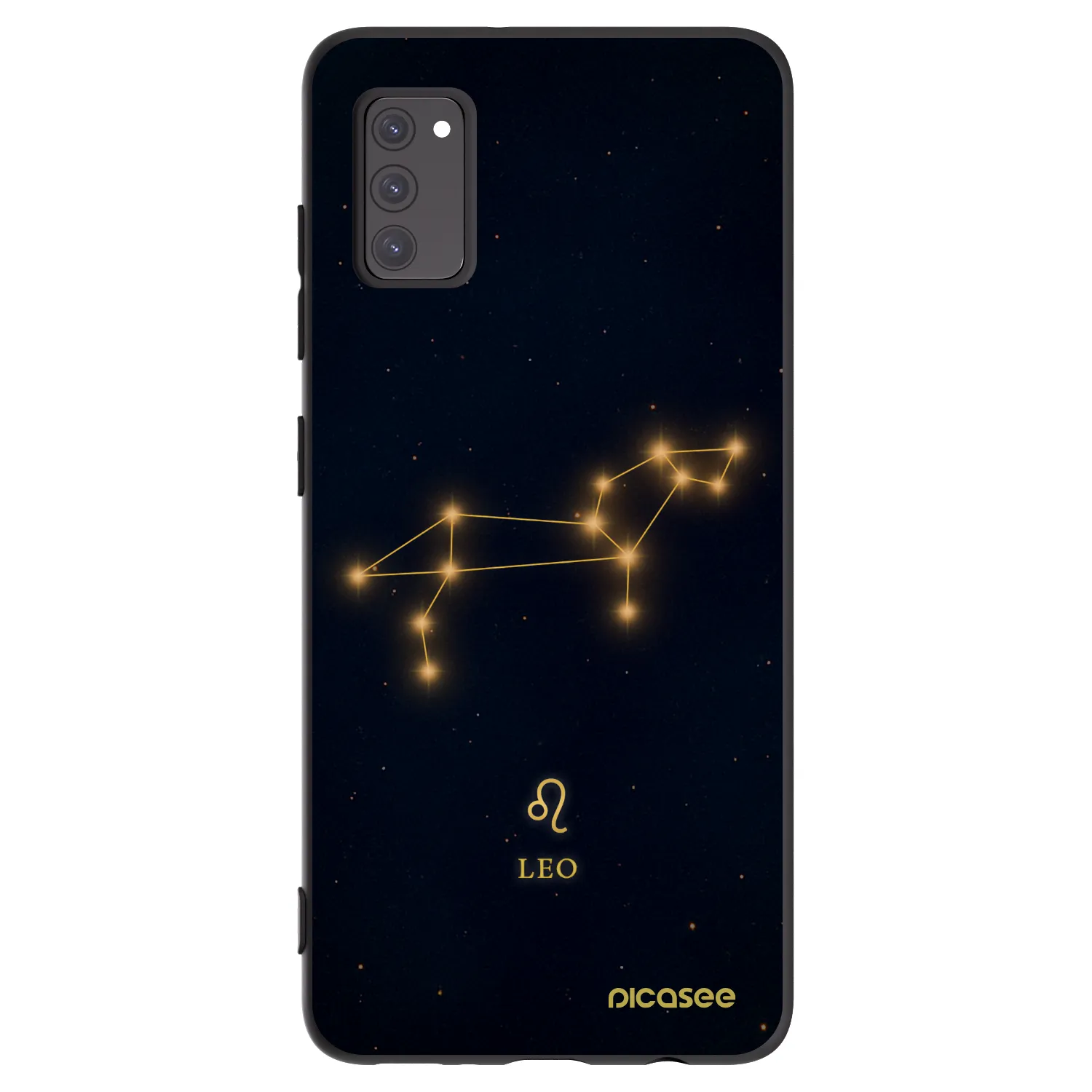 Picasee silikónový čierny obal pre Samsung Galaxy A41 A415F - LEO