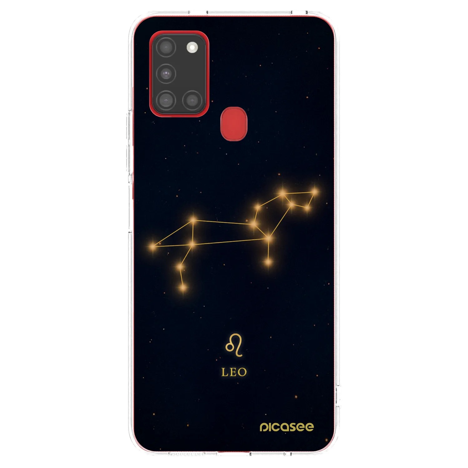 Picasee silikónový prehľadný obal pre Samsung Galaxy A21s - LEO