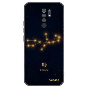 Picasee silikónový čierny obal pre Xiaomi Redmi 9 - VIRGO