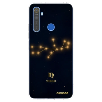 Picasee silikónový prehľadný obal pre Realme 5 - VIRGO