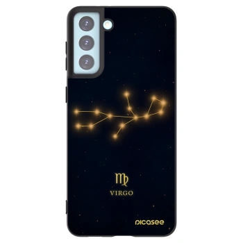 Picasee silikónový čierny obal pre Samsung Galaxy S21+ 5G G996F - VIRGO
