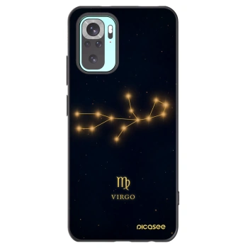 Picasee silikónový čierny obal pre Xiaomi Redmi Note 10 Pro - VIRGO