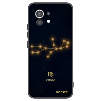 Picasee silikónový čierny obal pre Xiaomi Mi 11 - VIRGO