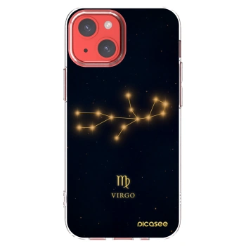 Picasee silikónový prehľadný obal pre Apple iPhone 13 mini - VIRGO