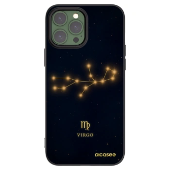 Picasee silikónový čierny obal pre Apple iPhone 13 Pro Max - VIRGO