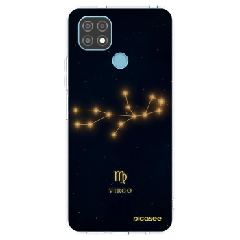Picasee silikónový prehľadný obal pre Realme C21 - VIRGO