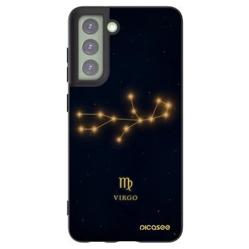 Picasee silikónový čierny obal pre Samsung Galaxy S21 FE 5G - VIRGO
