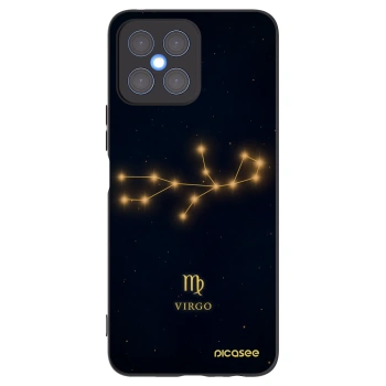 Picasee silikónový čierny obal pre Honor X8 4G - VIRGO