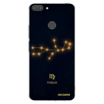 Picasee silikónový prehľadný obal pre Huawei P Smart - VIRGO