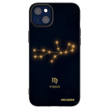 Picasee silikónový čierny obal pre Apple iPhone 14 Plus - VIRGO