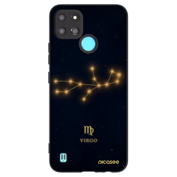 Picasee silikónový čierny obal pre Realme C21Y - VIRGO