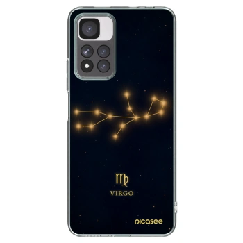 Picasee silikónový prehľadný obal pre Xiaomi Redmi Note 11 Pro+ 5G - VIRGO