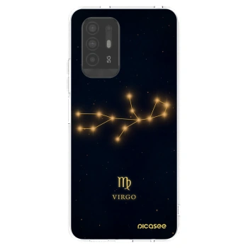 Picasee silikónový prehľadný obal pre OPPO A94 5G - VIRGO