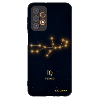 Picasee silikónový čierny obal pre Samsung Galaxy A23 A235F 4G - VIRGO