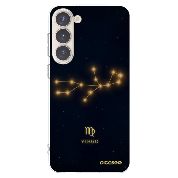 Picasee silikónový prehľadný obal pre Samsung Galaxy S23+ 5G - VIRGO