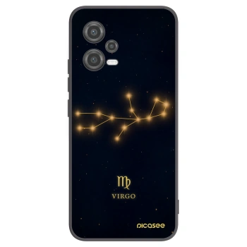 Picasee silikónový čierny obal pre Xiaomi Poco X5 - VIRGO
