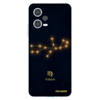 Picasee silikónový prehľadný obal pre Xiaomi Redmi Note 12 5G - VIRGO