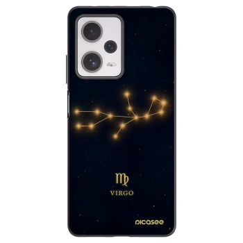 Picasee silikónový čierny obal pre Xiaomi Redmi Note 12 Pro+ 5G - VIRGO