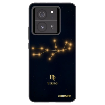 Picasee silikónový čierny obal pre Xiaomi 13T Pro - VIRGO