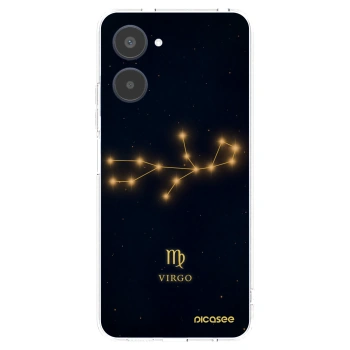 Picasee silikónový prehľadný obal pre Realme 10 4G - VIRGO