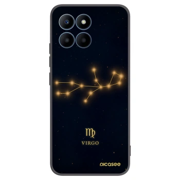 Picasee silikónový čierny obal pre Honor 70 Lite - VIRGO