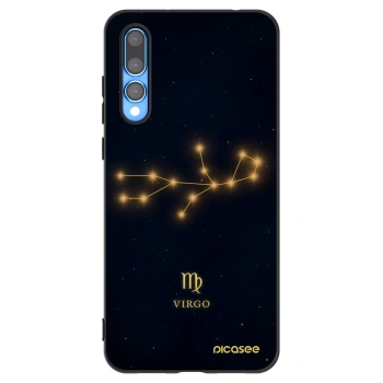 Picasee silikónový čierny obal pre Huawei P20 Pro - VIRGO