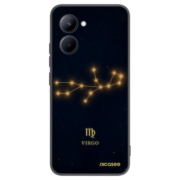 Picasee silikónový čierny obal pre Realme C33 (2023) - VIRGO