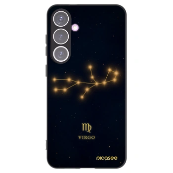Picasee silikónový čierny obal pre Samsung Galaxy S24+ S926B 5G - VIRGO