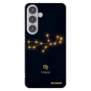 Picasee silikónový prehľadný obal pre Samsung Galaxy S24 S921B 5G - VIRGO